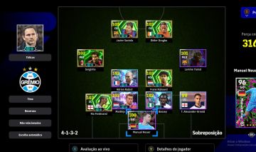 EFootball CONTA STEAM FORÇA 3168 | DROGBA 103 + JAVIER SAVIOLA 105 + LAMINE YA