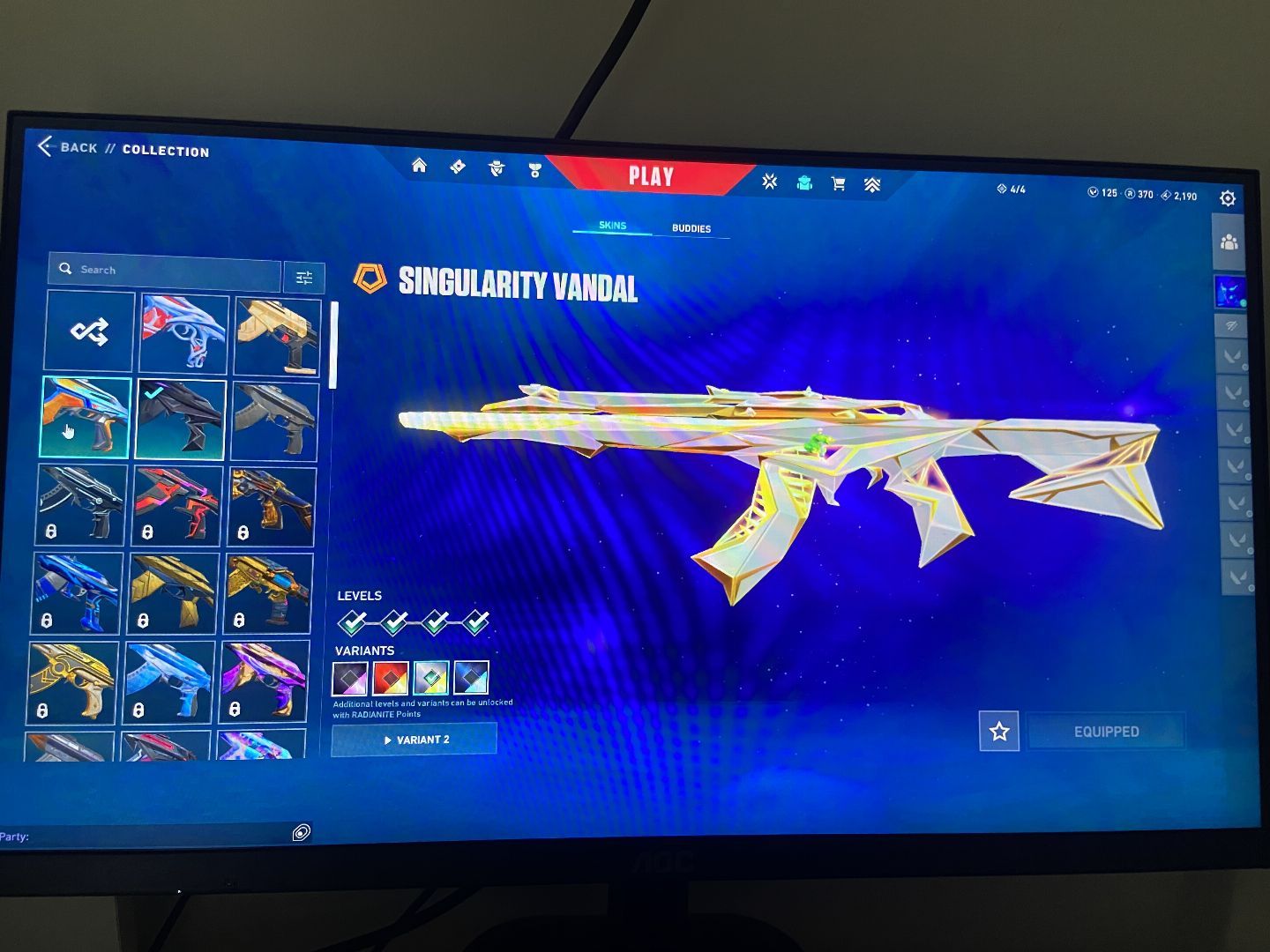 CONTA VALORANT COMPETITIVO/IDADE VERIFICADA E DIVERSAS SKINS