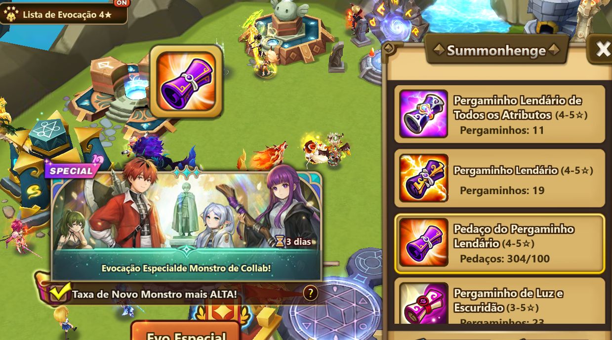 Summoners war conta - Kiki + 10 nat5 + Mega summonada com mais de 30 Lendários