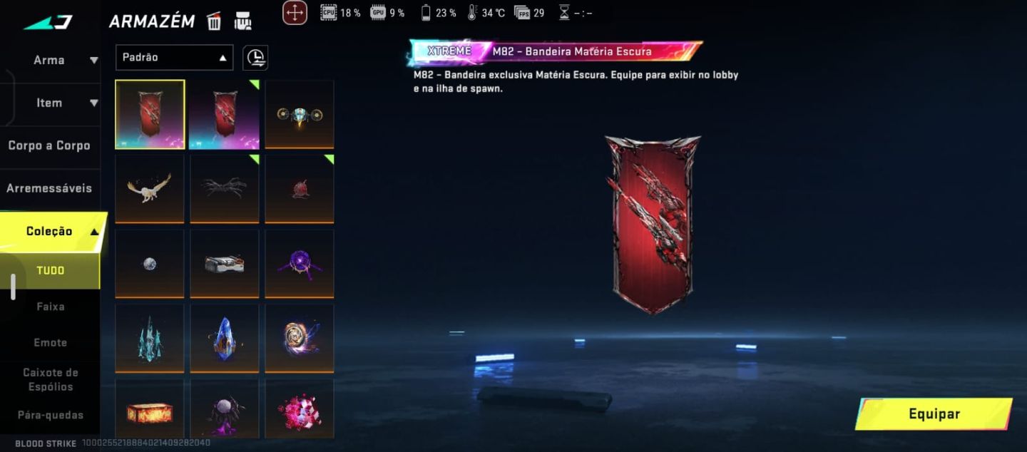 CONTA BLOOD STRIKE MUITO RARA COM SKINS ESCLUSIVA XTREME AK47 E BARRETAO LVL MAX
