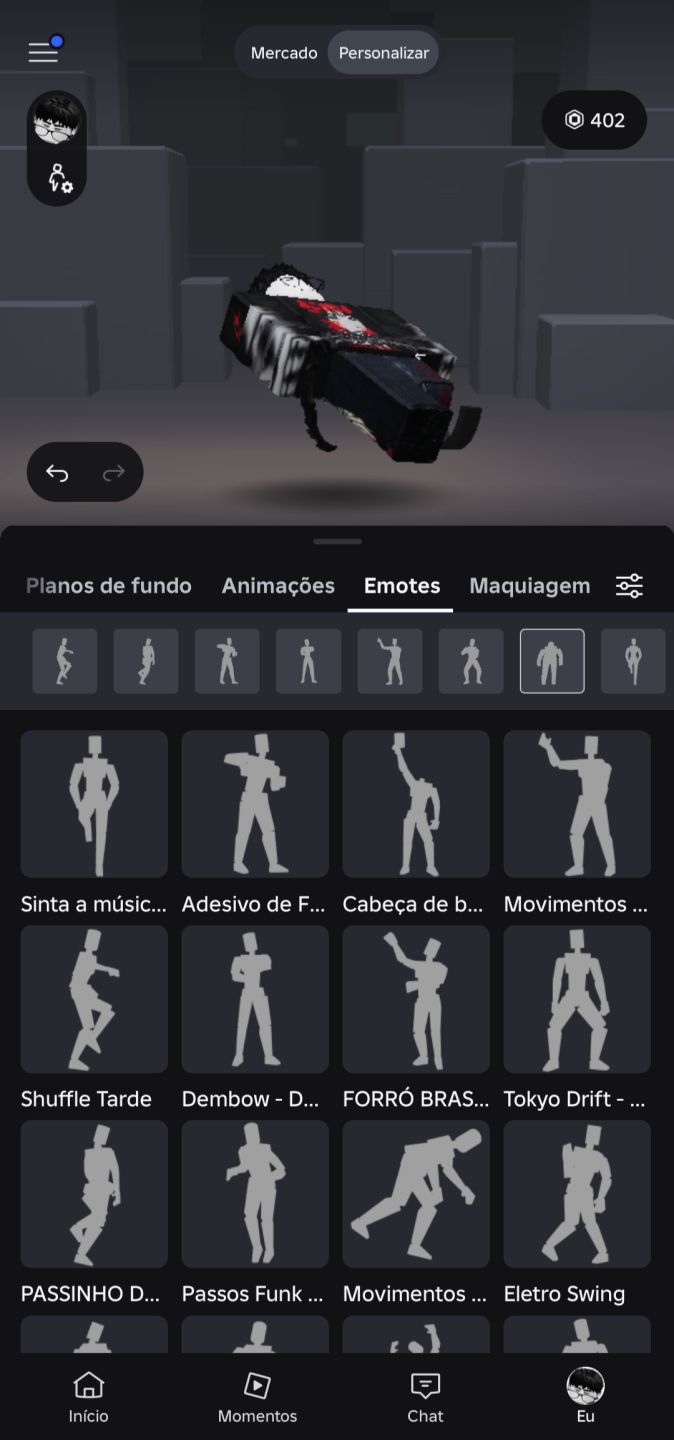 CONTA ROBLOX FOCADA EM BLOX FRUITS E SKINS + ROBUX
