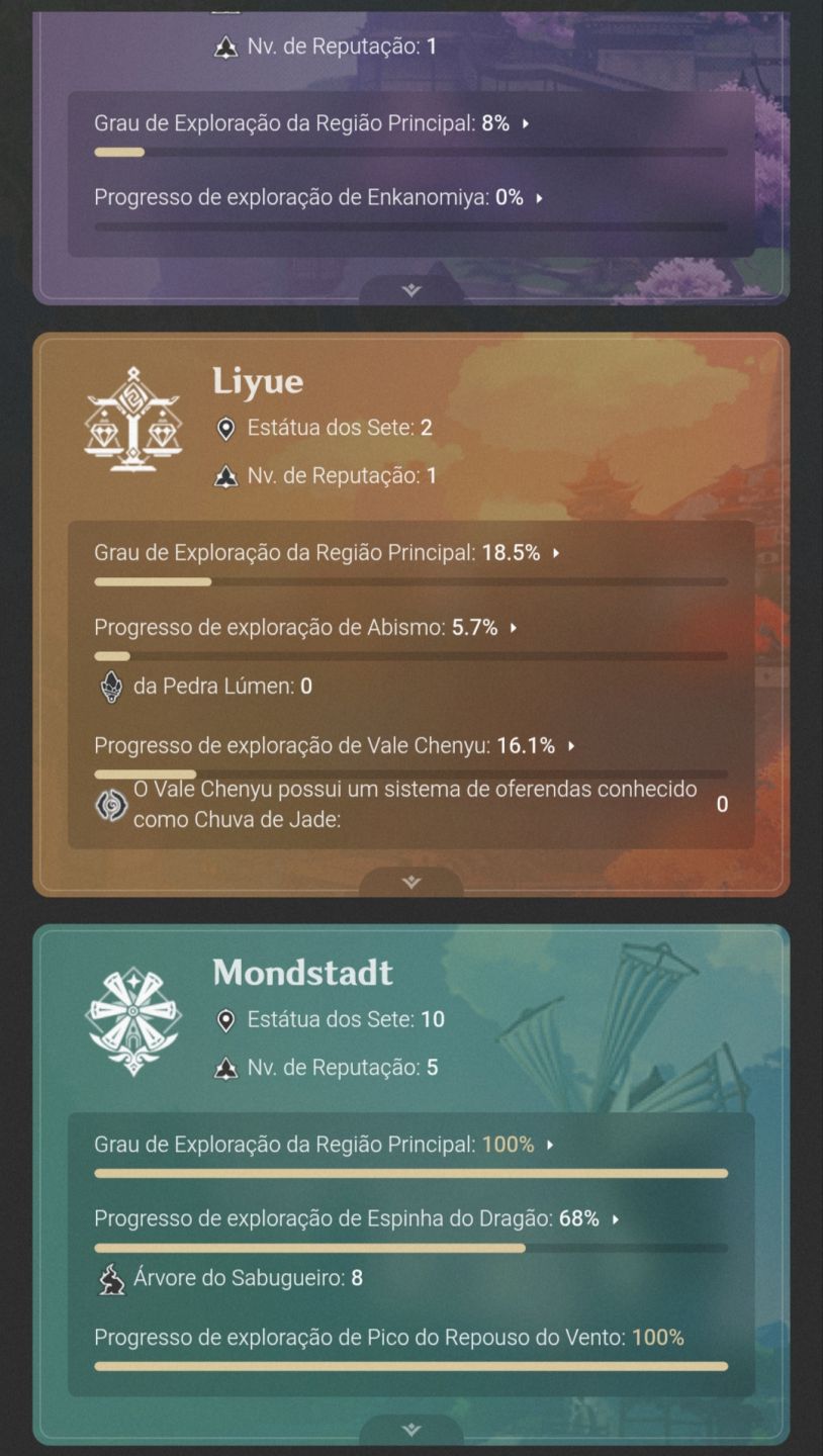 Conta de Honkai + Genshin | Evanescia, Robin Summereto e 21T5