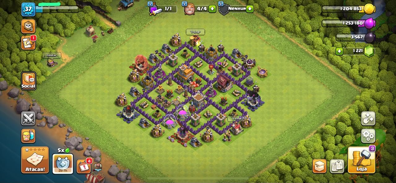 CLASH OF CLANS CV7