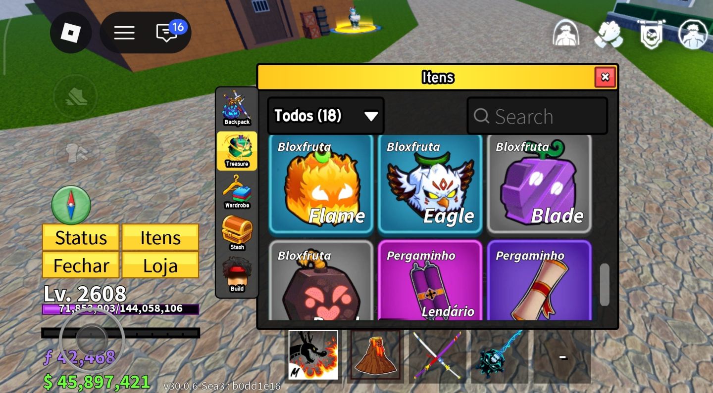 CONTA ROBLOX | LVL 2608 MAX | BLOX FRUITS CYBORG V4 DESP | CDK + TTK | 45M