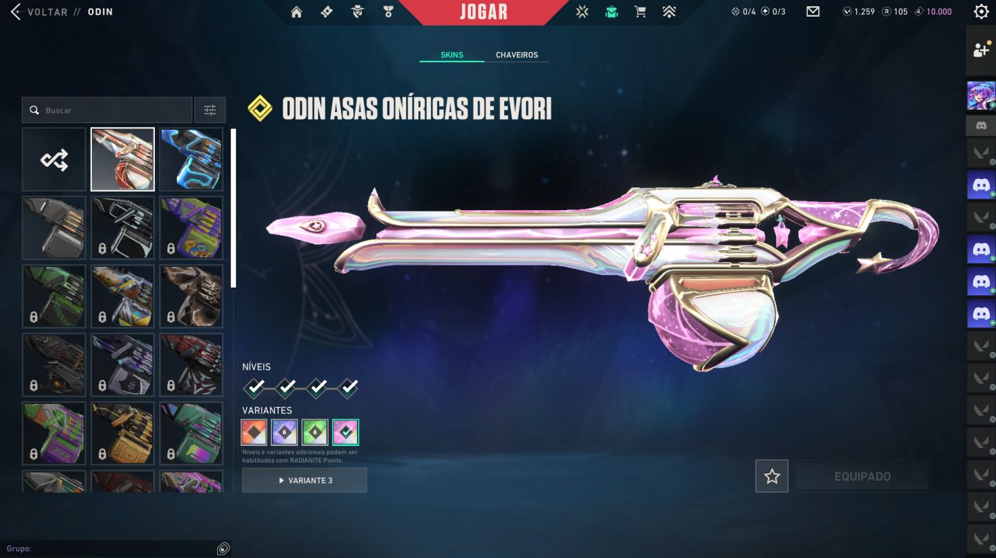 CONTA VALORANT + LEAGUE OF LEGENDS | LVL 172 | 201 SKINS | + DE 7K GASTOS