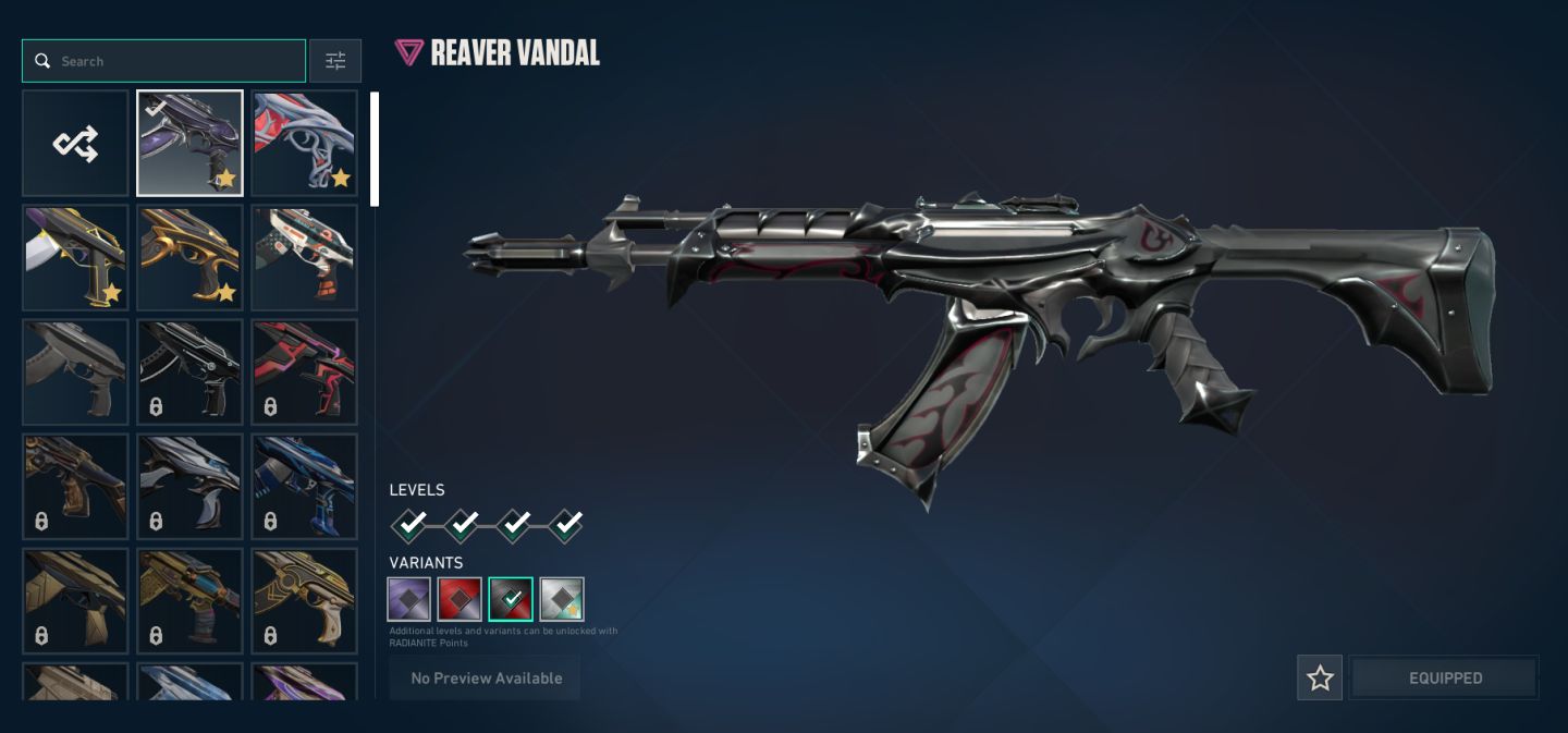 CONTA VALORANT (COM SKINS)