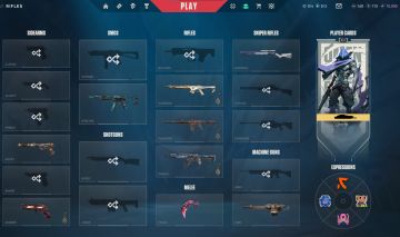 Conta valorant com skins legais e chaveiro de radiante, pra mais info: descriçao
