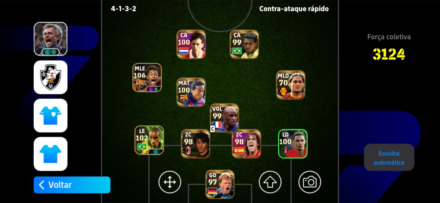 CONTA LEGENDS EFOOTBALL