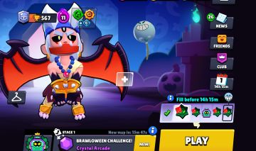 CONTA BRAWL STARS 20K TROFEUS (PROMOÇÃO DIA DAS CRIANÇAS)