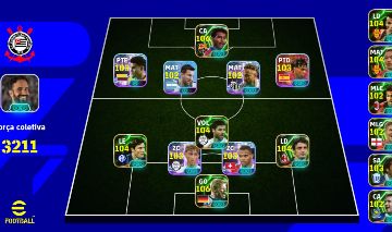 Conta de Efootball Com vários épicos