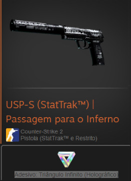 CS2 : USP-S (StatTrak™) | Passagem para - Counter Strike 2 - Skins - GGMAX
