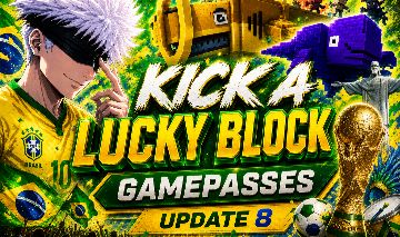 (COPA) Kick a Lucky Block/Chute um Bloco da Sorte - UPDATE 8