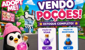 Venda de poção no adopt me
