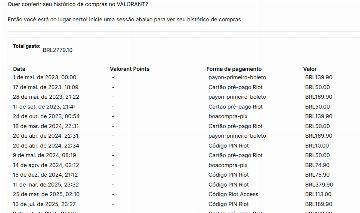 CONTA DE VALORANT FULL ACESSO COM 2480 VPS, VANDAL PRELUDIO E FACAS KURONAMI