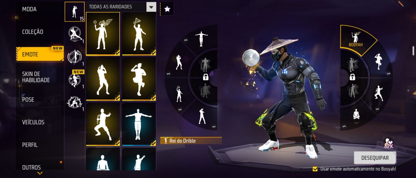 CONTA FREE FIRE VETERANA COM 176 SKINS! 4 ANOS DE HISTÓRICO! OPORTUNIDADE RARA!