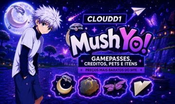 [GIANT MOON & GIANT BUTTERFLY] MushYo! - Items, Pets e Créditos