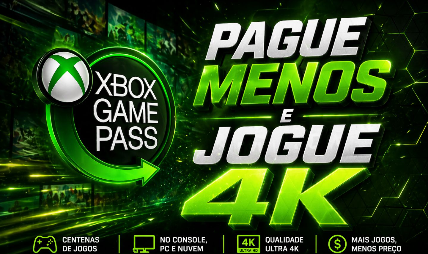 Conta Xbox game pass no GeForce NOW 30 dias preço exclusivo