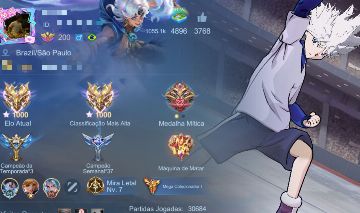 CONTA 1000 STAR | 642 SKINS | COLETOR | ALTA WINRATE | MLBB