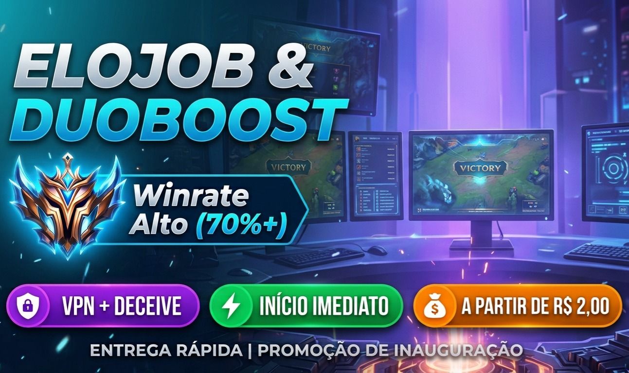 [PROMOÇÃO] Elojob e DuoBoost | Início Imediato | 100% Seguro (VPN + Chat Off)