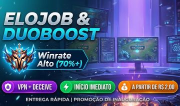 [PROMOÇÃO] Elojob e DuoBoost | Início Imediato | 100% Seguro (VPN + Chat Off)