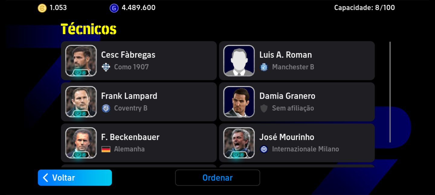 Conta de efootball 3262 overal