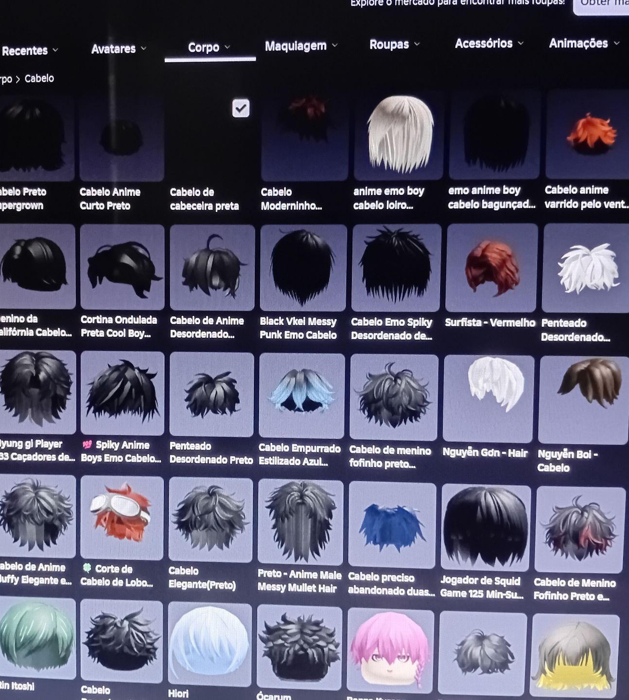 CONTA ROBLOX TOP MUITAS SKINS