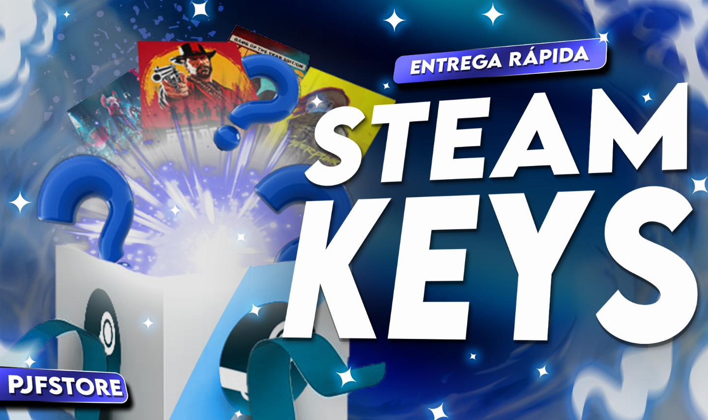 [LANÇAMENTO] COMPRE 1 E LEVE 5 STEAM KEYS ALEATÓRIAS l AS MELHORES KEYS DA GGMAX