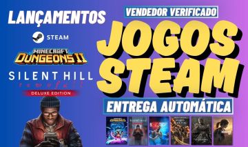[PROMOÇÃO] - Jogos Pc Lançamentos e Antigos Conta Steam Offline - Melhor Preço!
