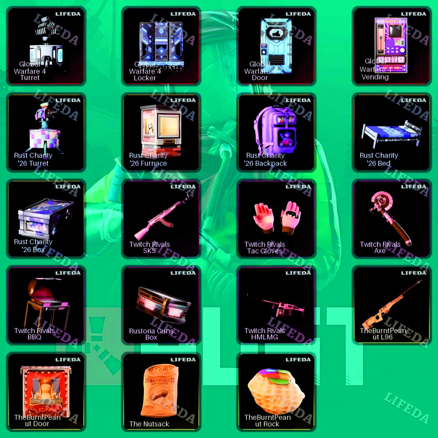 Rust - Twitch Drop - Round 49+50+51+52