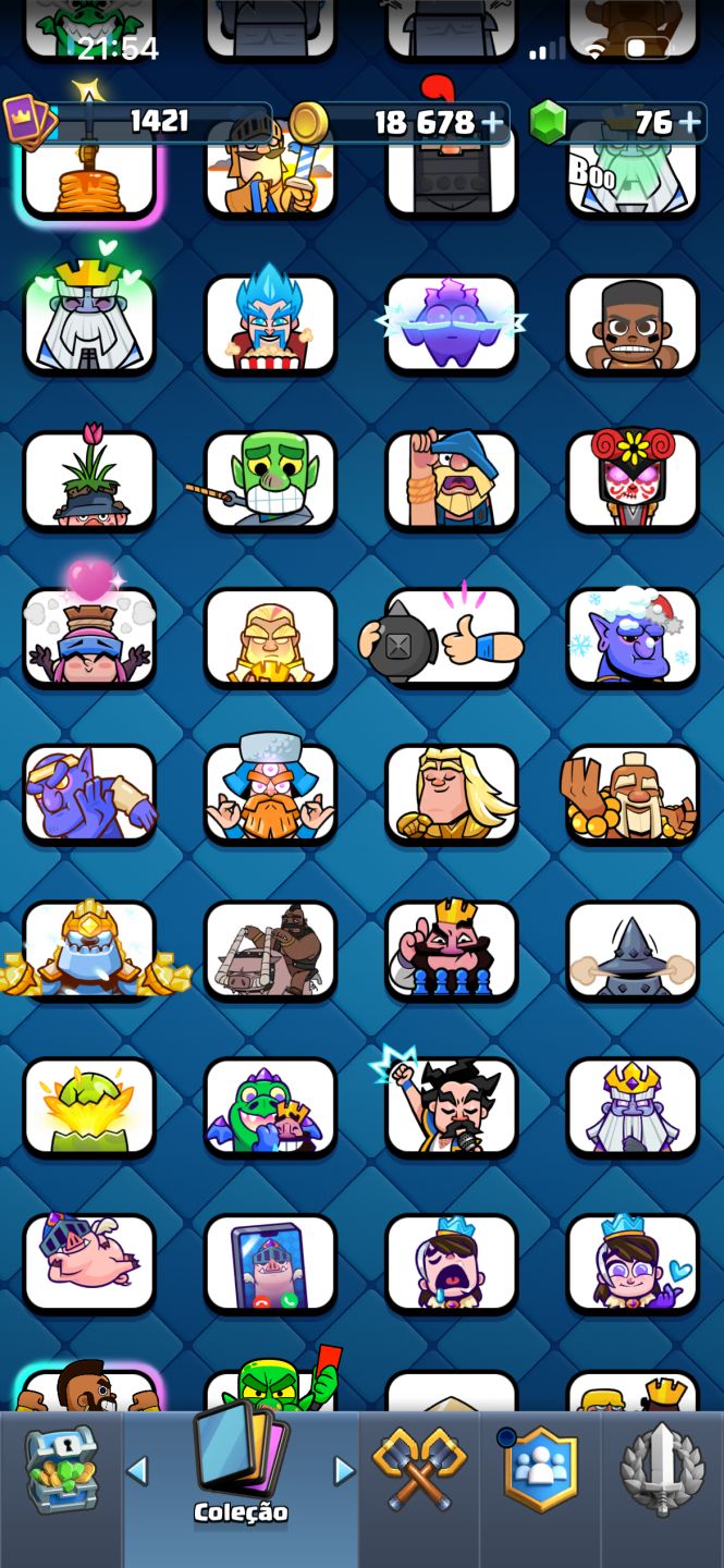 CONTA CLASH ROYALE ARENA 26 (ACEITO OFERTAS)