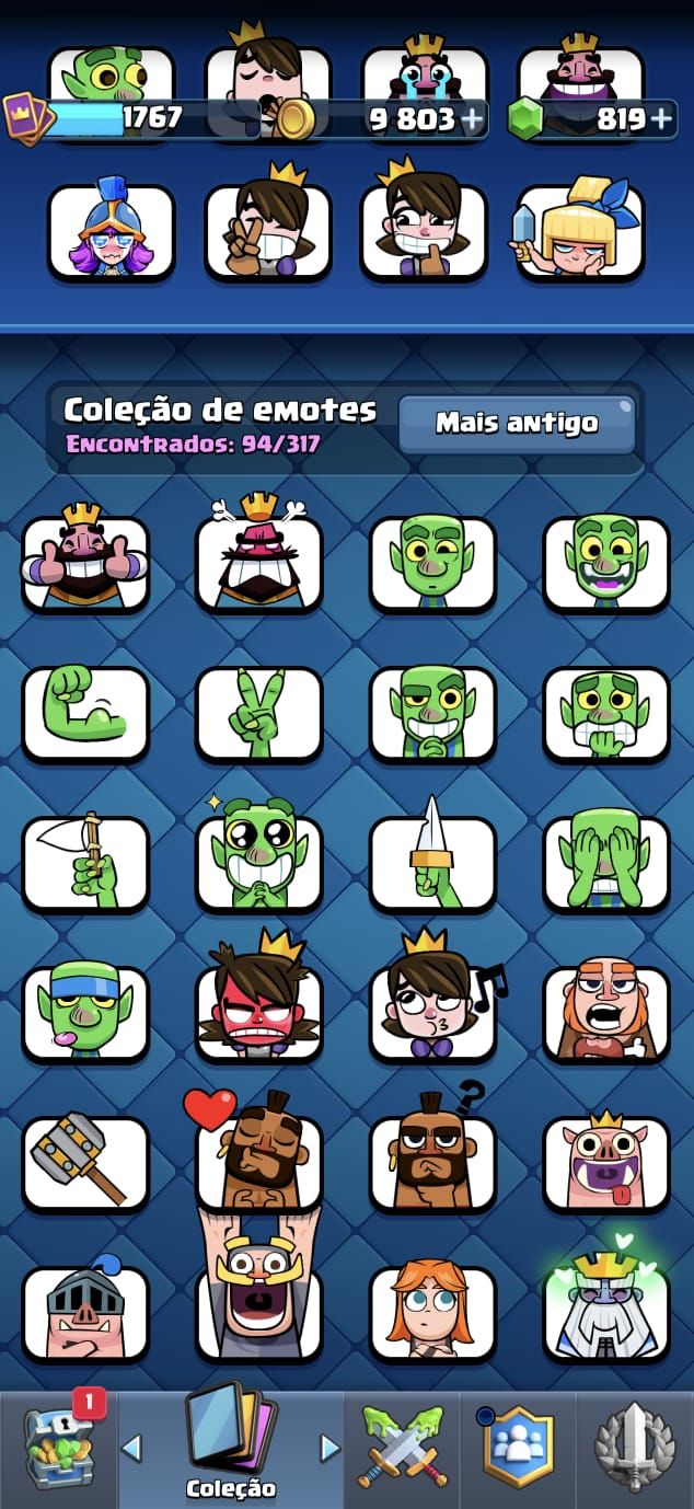 Conta clash royale 14k troféus, nv16 FULL ACESSO
