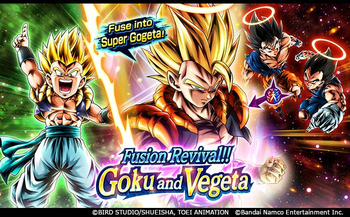 Conta db legends rara com as duas cartas raras de fusão do jogo