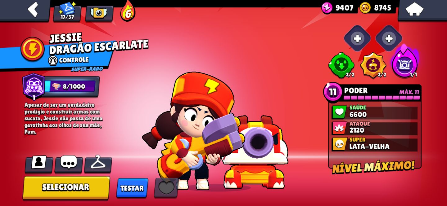 Conta brawl stars 2019 com todos brawlers 55K trofeu