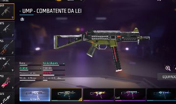 CONTA FREE FIRE | UMP + XM8 ATRIBUTAD | BOA PRA AP