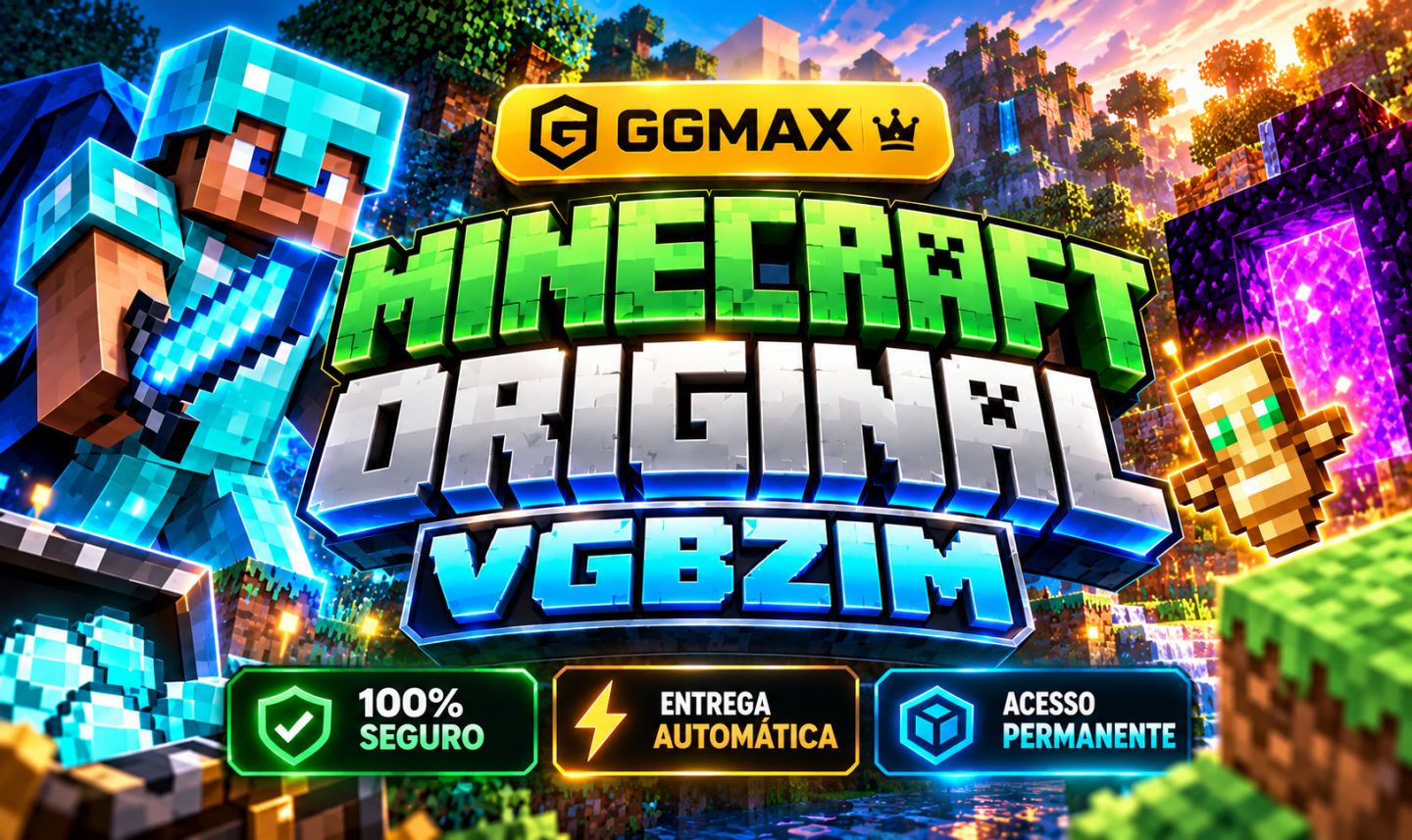 MINECRAFT ORIGINAL FULL ACESSO PERMANENTE - ENTREGA AUTOMÁTICA!!
