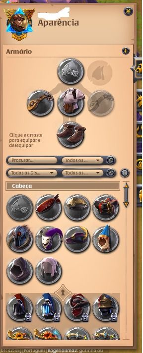 CONTA ALBION ONLINE +2BN /SEM RMT/ COM EMAIL PROPRIO+ PREMIUM 30 DIAS +100m