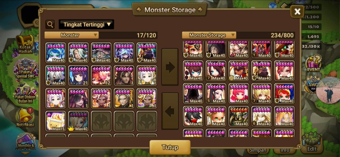 Conta Ásia endgame 7lds vip