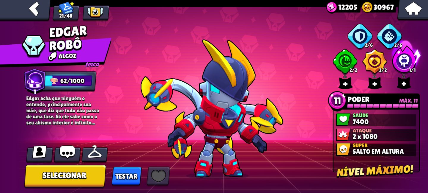 Conta Brawl Stars | Muita Skin|
