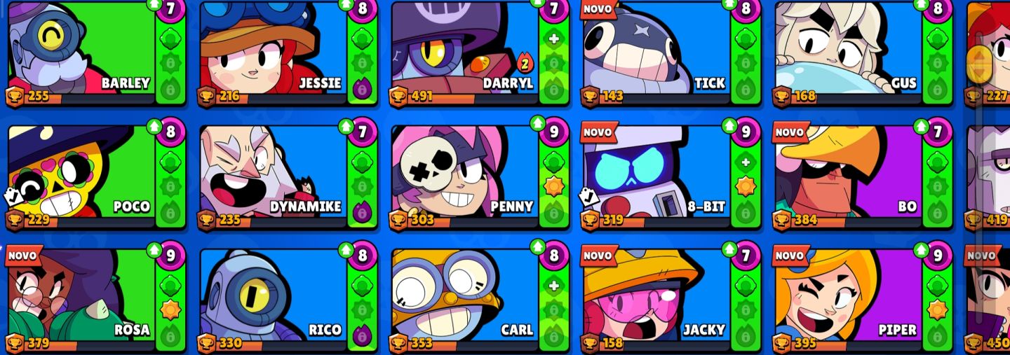 CONTA BRAWL STARS 2021