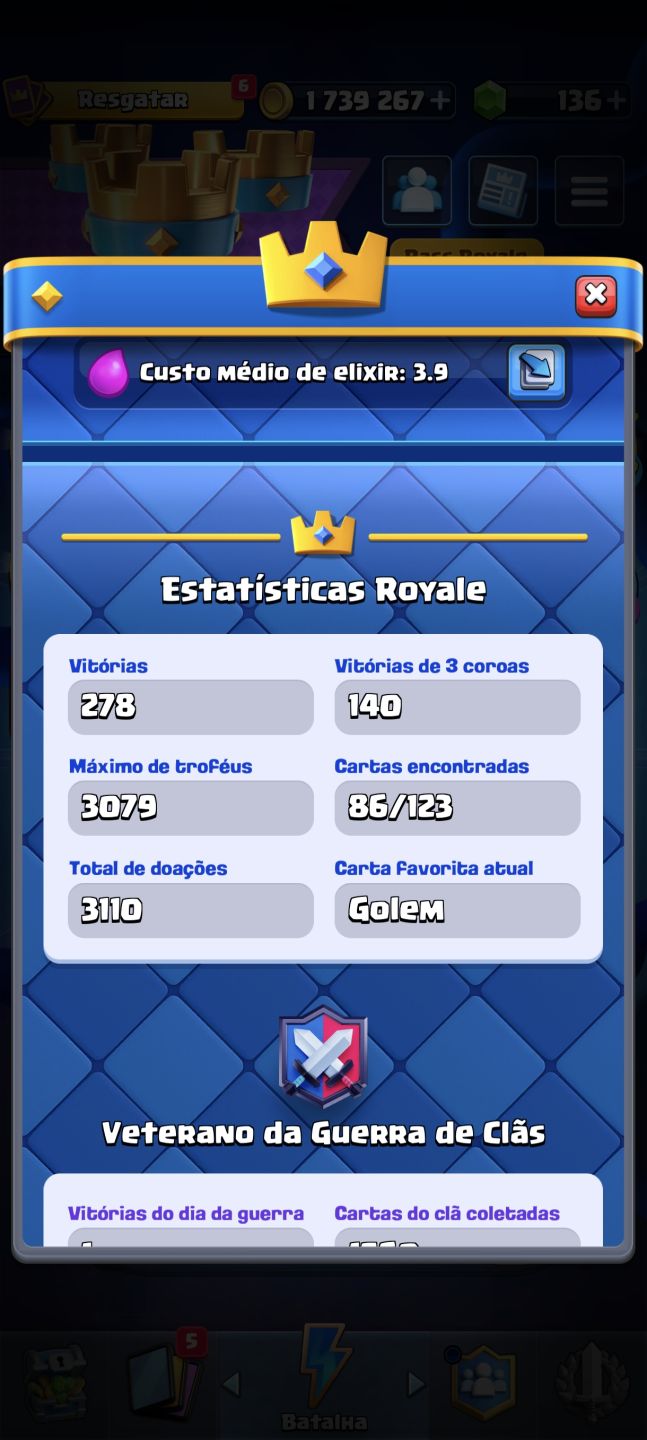 CONTA DE 9 ANOS + 3000 TROFÉUS + 1,7 MILHÃO DE OURO