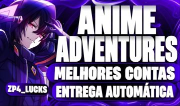 [Contas lvl 20 + 20k gemas] Anime Adventures (Melhores Contas do Site)