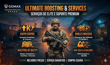 BOOSTING TARKOV | EVOLUA SEU PERSONAGEM AGORA