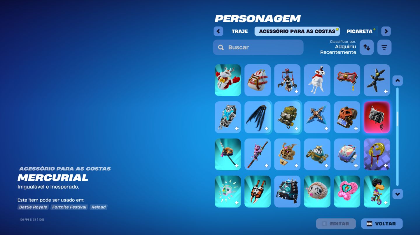 MELHOR CONTA DE FORTNITE PC 201 SKINS + MUITOS COSMÉTICOS