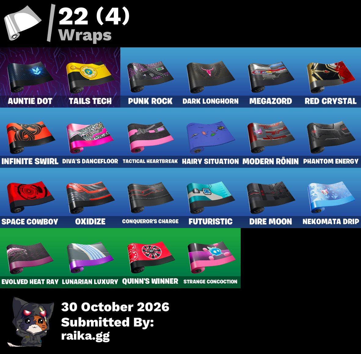 Conta Fortnite com 43 Skins | Chun-Li, Sonic, Hatsune Miku, Sabrina Carpenter