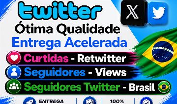 Cresça no Twitter Agora: Serviços Reais de ótima Qualidade!