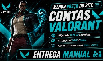 CONTA VALORANT FERRO PRONTA PARA COMPETITIVO