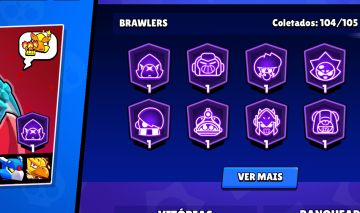 CONTA BRAWL STARS TODAS AS SKINS DO CROW, CONTA VINCULADA NO DEU EMAIL