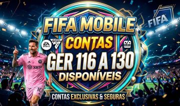 CONTAS DE FIFA MOBILE 27/ EA FC MOBILE 27 COM RECURSOS - GER 116 A 130