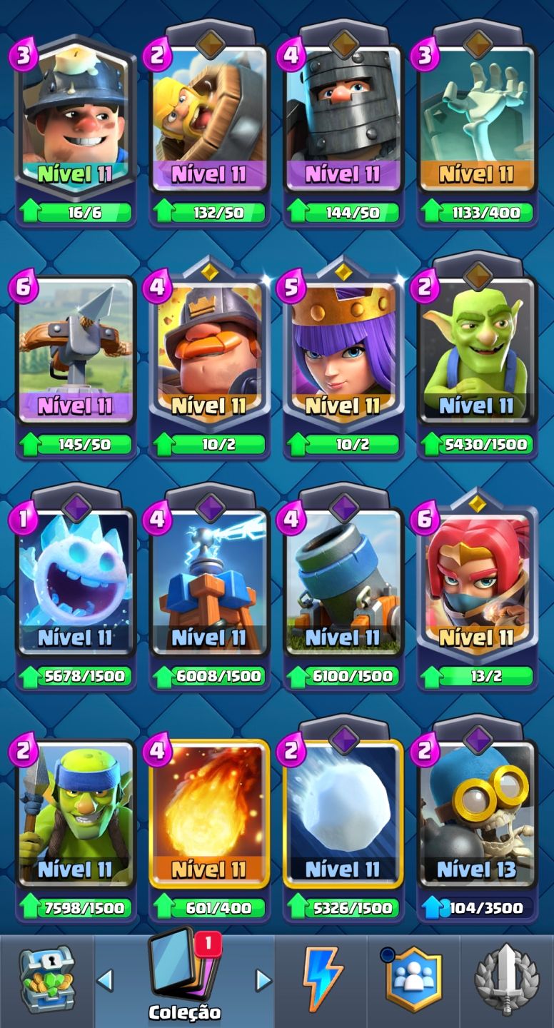 Conta Clash Royale Full