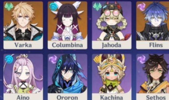 Conta Genshi Impact EndGame